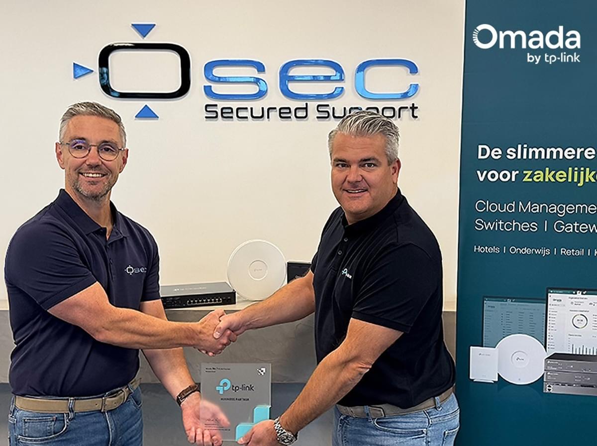 Osec officieel distributeur van Omada (by TP-Link) in Nederland image