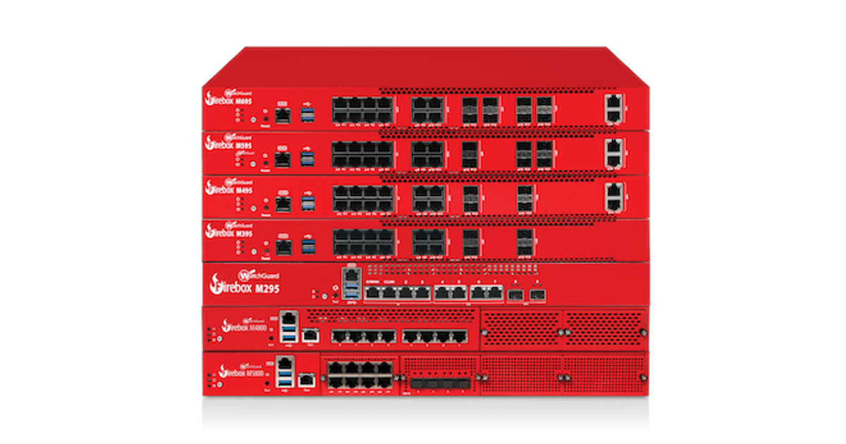 WatchGuard brengt Firebox M Series rackmount-appliances op de markt image