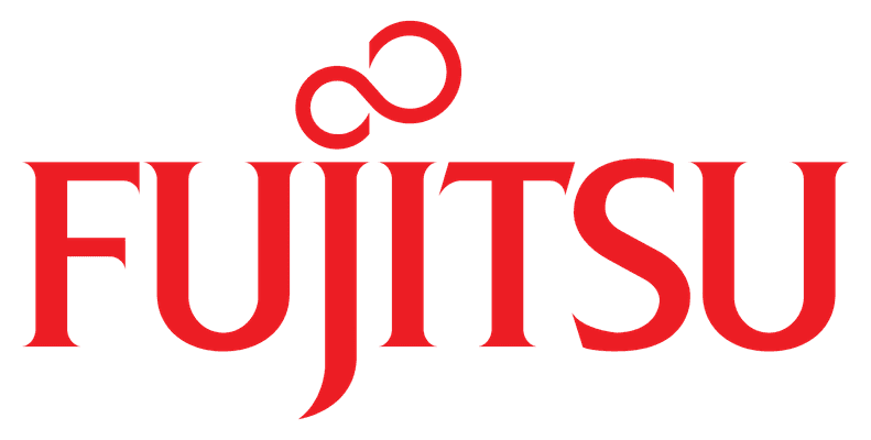 Logo van Fujitsu