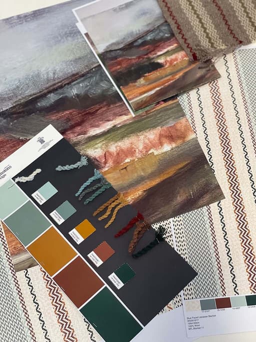 Moodboard for Carolyn Milne's Paintings