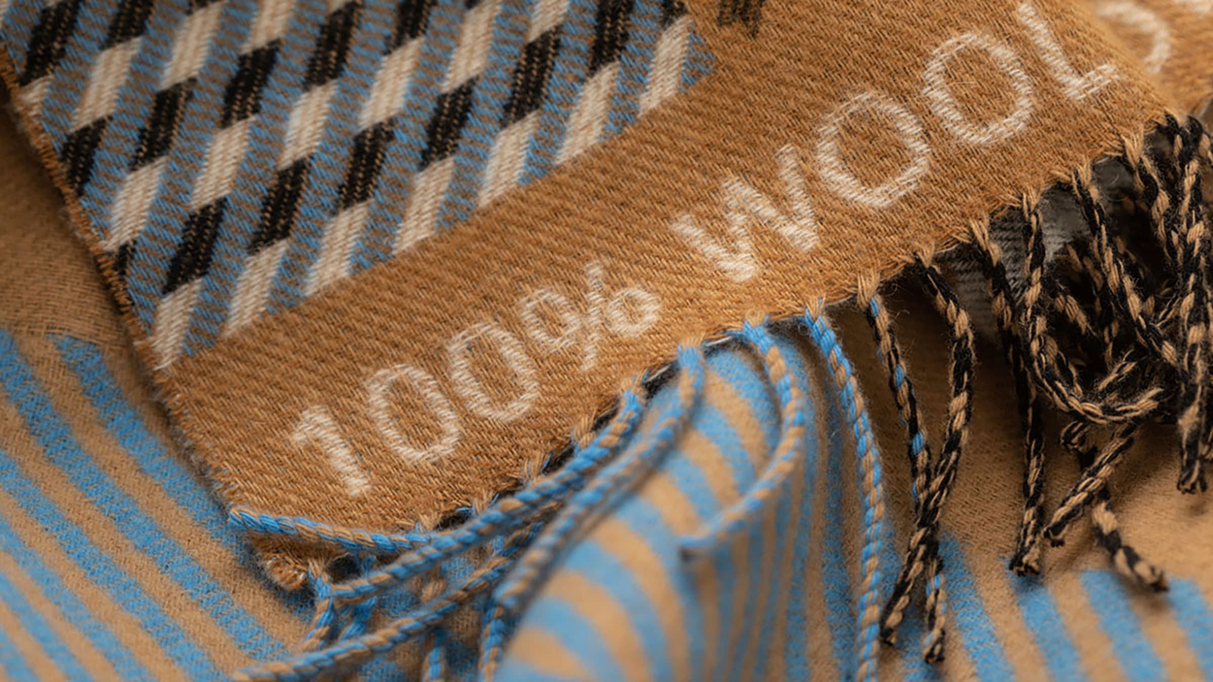 Johnstons of Elgin x The Campaign For Wool 10th Anniversary Scarf