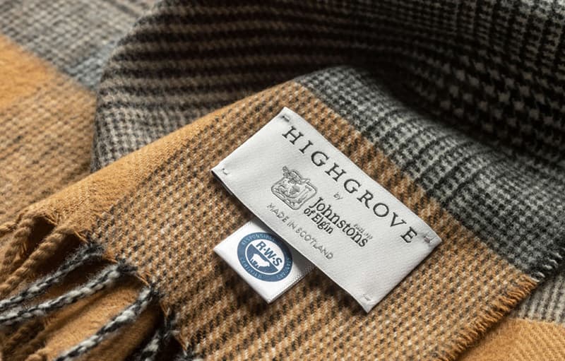 Johnstons of Elgin & Highgrove Scarf to coincide with the Campaign for Wool’s 11th year.