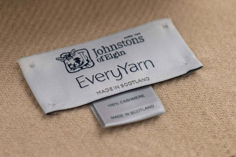 Johnstons of Elgin EveryYarn Label