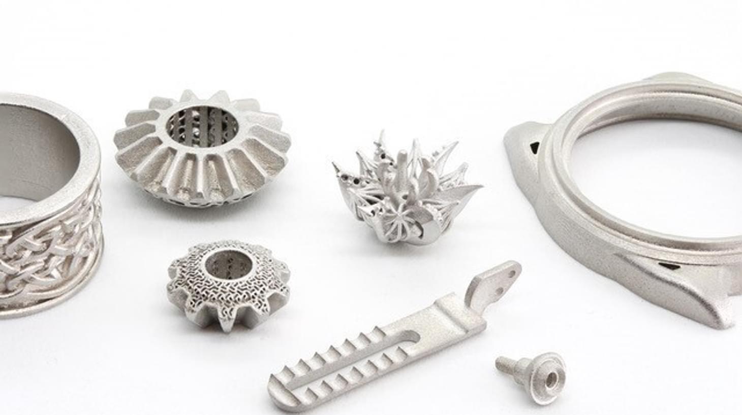 3D printed metal parts and artifacts