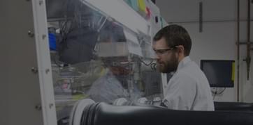 Scientist working in a lab