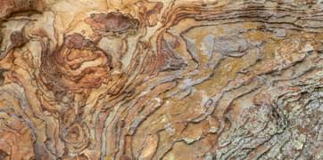 A textural image of bedrock