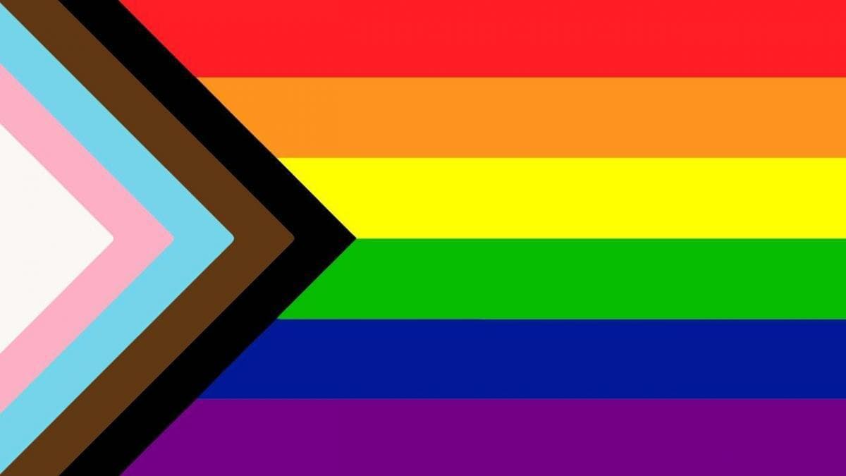 The Progress Pride Flag