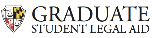 Graduate Student Legal Aid logo