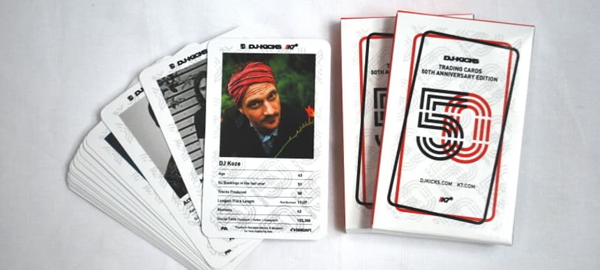DJ Kicks DJ Trading Cards