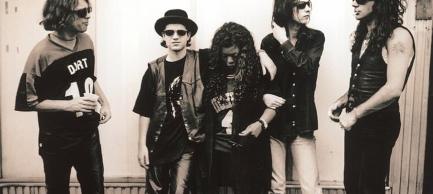 Primal Scream band portrait Camera Press Neil Cooper 1993