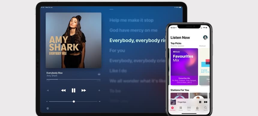 Apple music ios 14