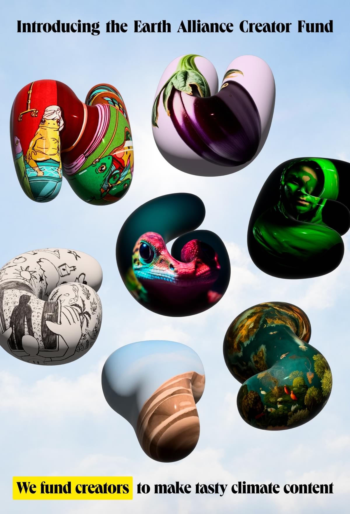 Introducing the Earth Alliance Creator Fund. We fund creators to make tasty climate content.