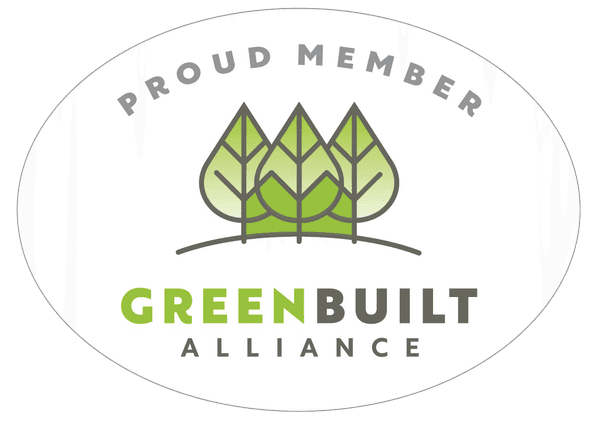 Green Built logo Proud Member