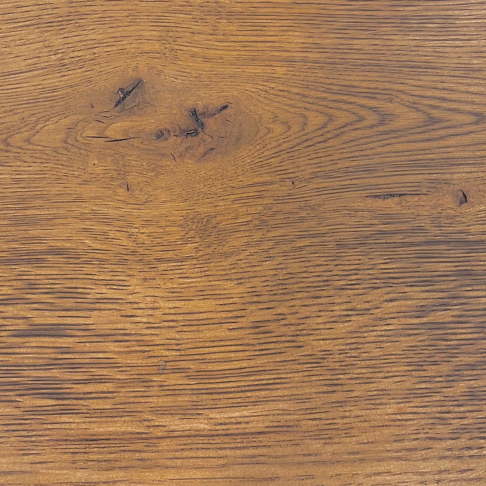 Smooth surface texture for reclaimed wood.