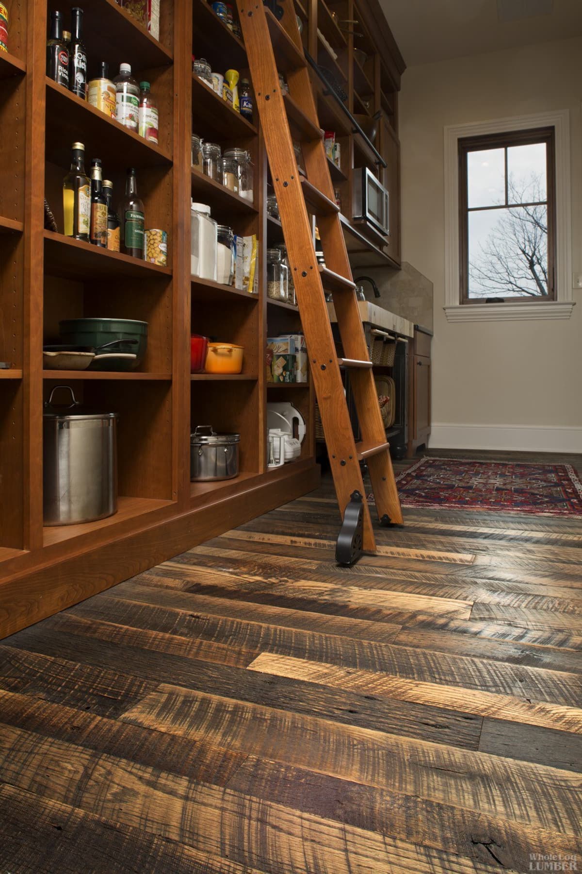 Reclaimed Flooring Character grade Natural Patina Oak Pantry