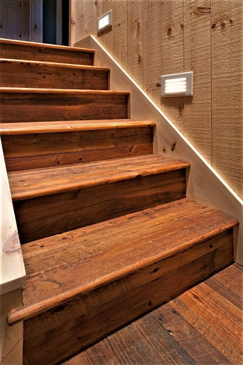 Stairs of Georgia Pine