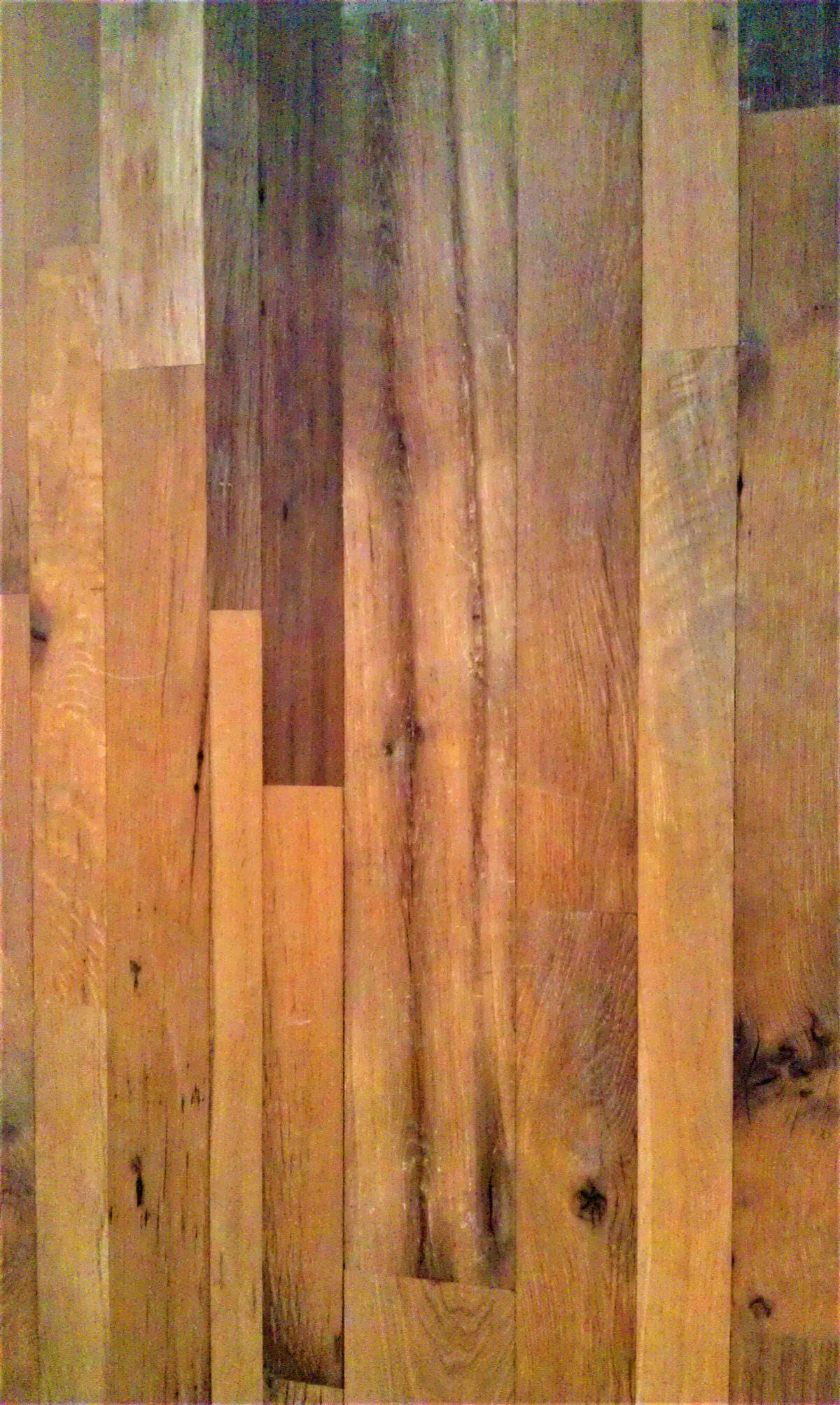 antique white oak random width flooring