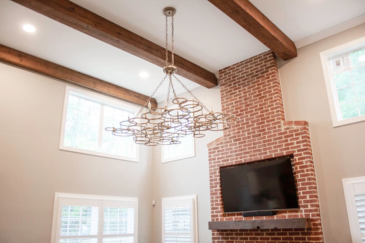 Rustic Box Beams Photos | Whole Log Reclaimed NC