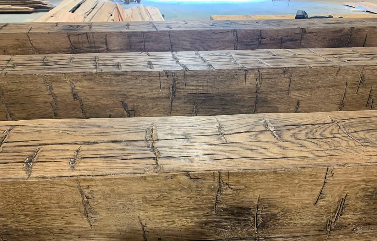 New hewn on old wood