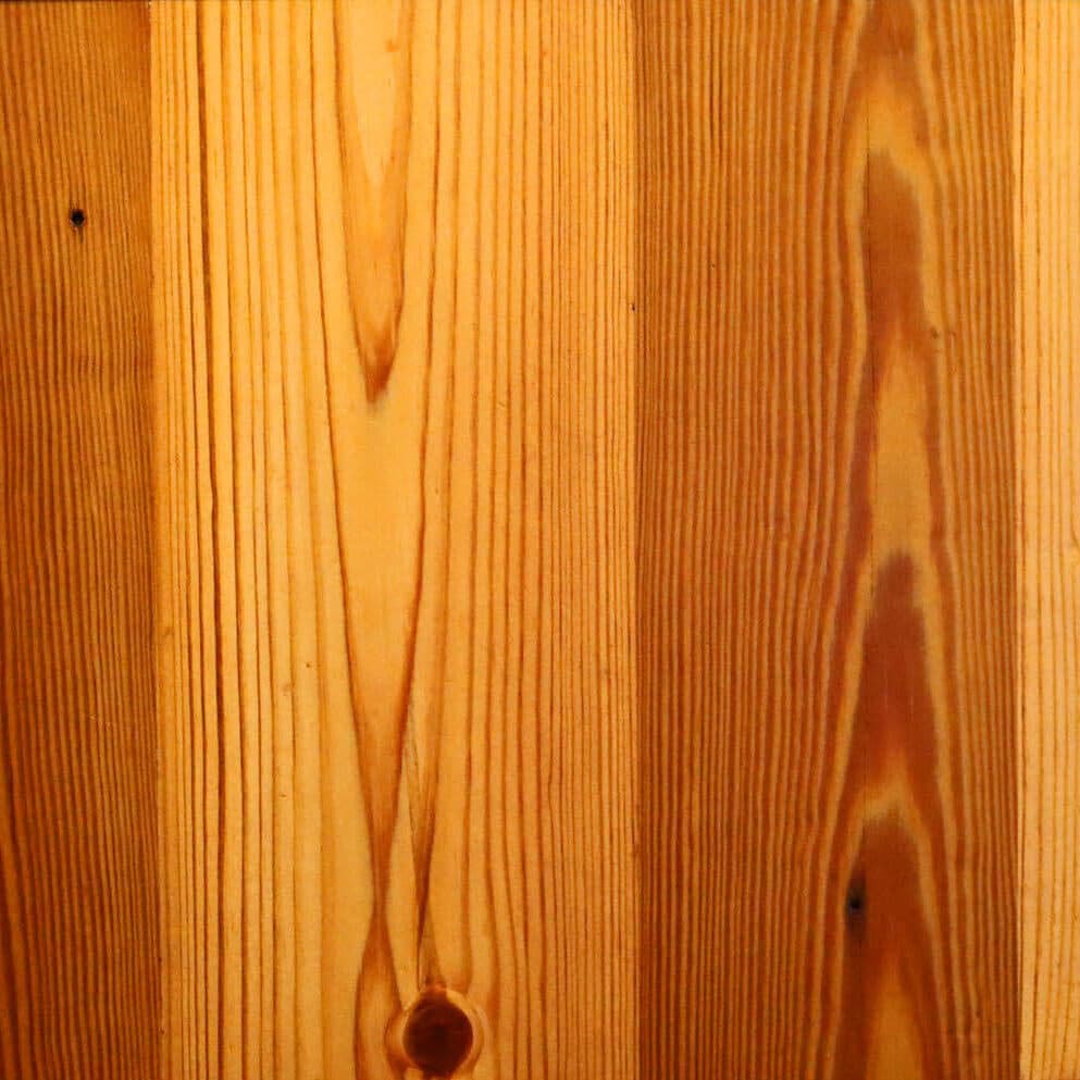Plain sawn Heart Pine flooring swatch.