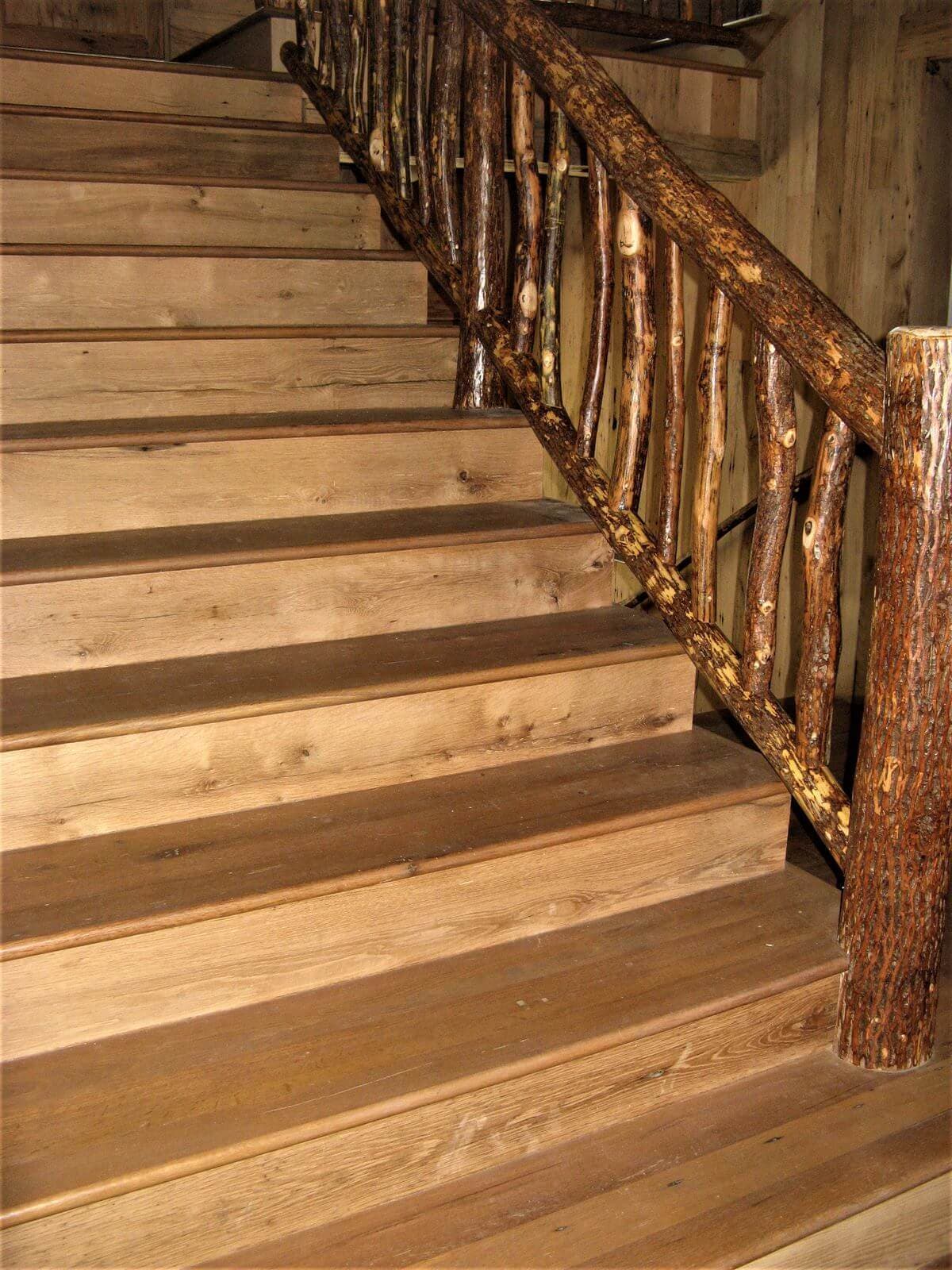 White oak stair treads and risers  in nc