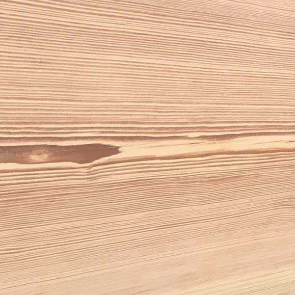 Smooth surface texture for reclaimed wood.