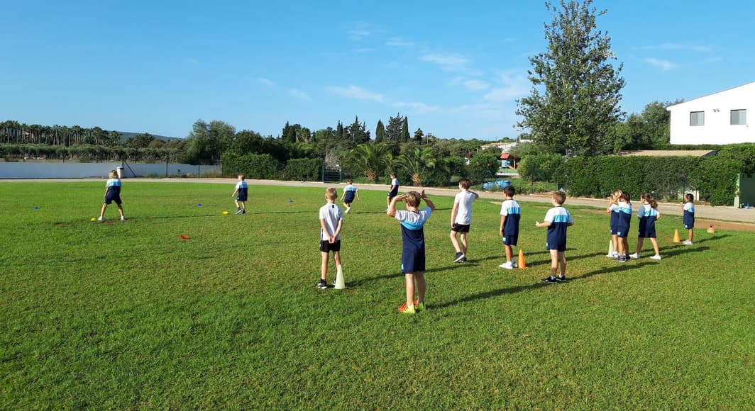 BIC Students during PE Lesson1