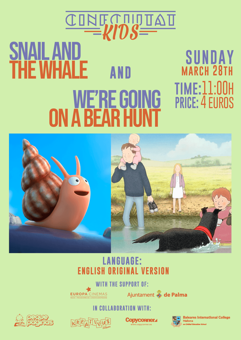 Snail Whale and Bear Kids March v Corregida 1