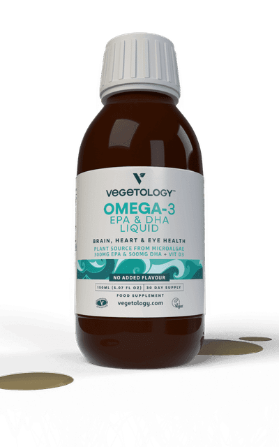 Omega 3 Liquid Unflavoured FRONT DROPS Front
