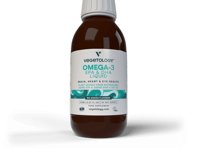 Omega 3 Liquid Unflavoured FRONT Front