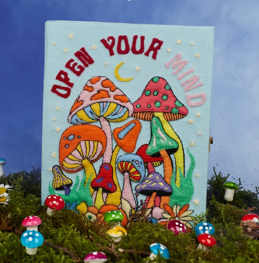 Open Your Mind clutch by Olympia Le Tan