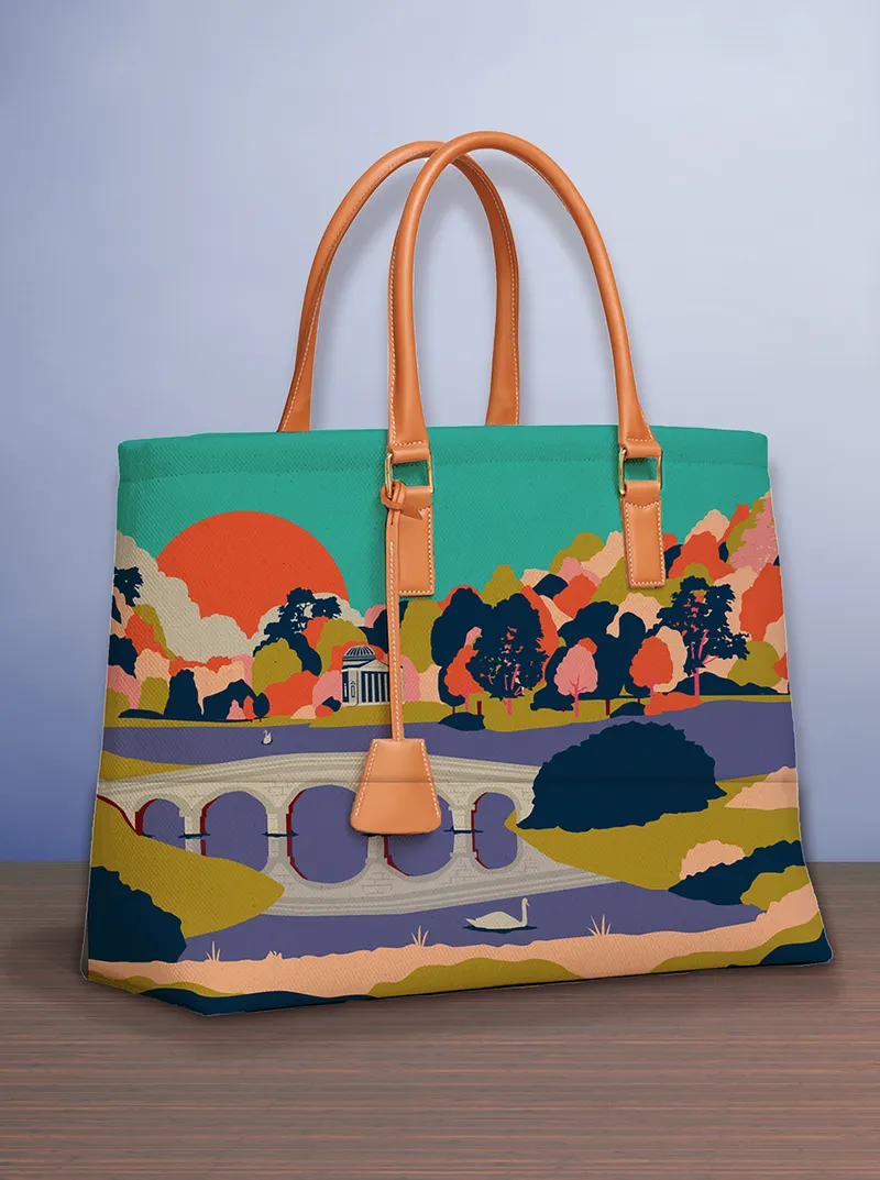 Skew For National Trust, Vibrant Landmarks, Bag
