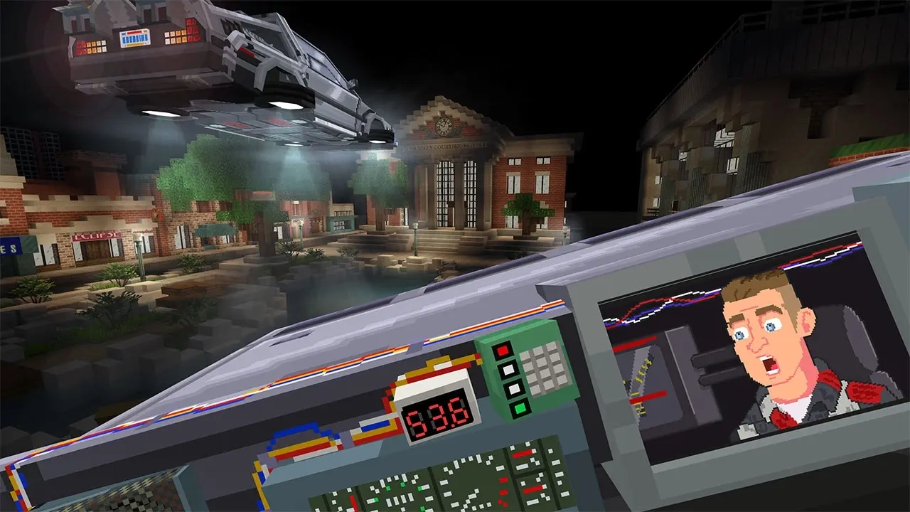Minecraft | Back to the Future – The Ride