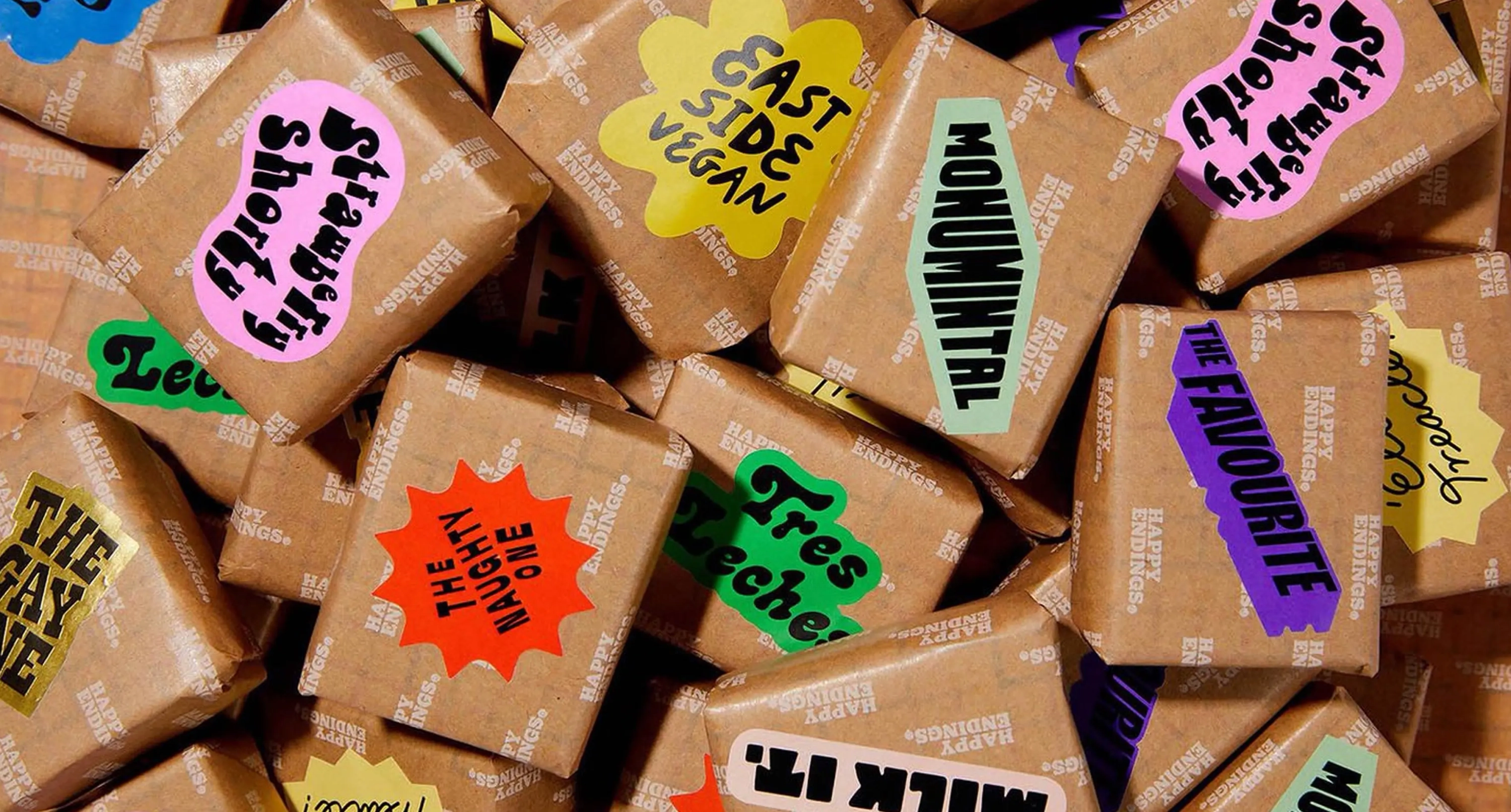 Happy Endings | Brand Identity by Land of Plenty