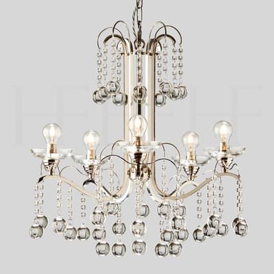 Ch70 Sophie Chandelier 5 Arm S
