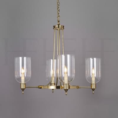 CH85 Storm Shade Chandelier 4 Light S
