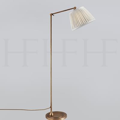 FL19 Lizzie Floor Lamp Antique Brass S