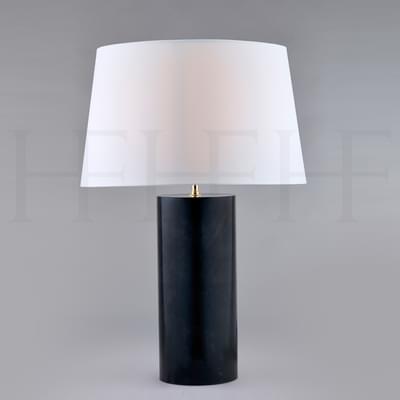 Tl159 Charcoal Parchment Table Lamp S