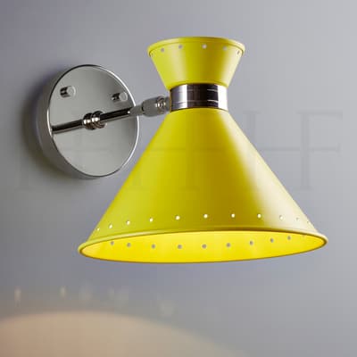 Wl259 Tom Wall Light Giallo With Spots S