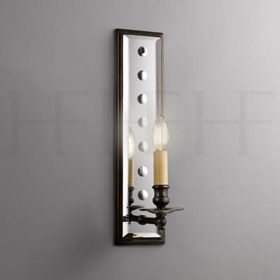 WL98 Mirror Back Wall Light With Spots S
