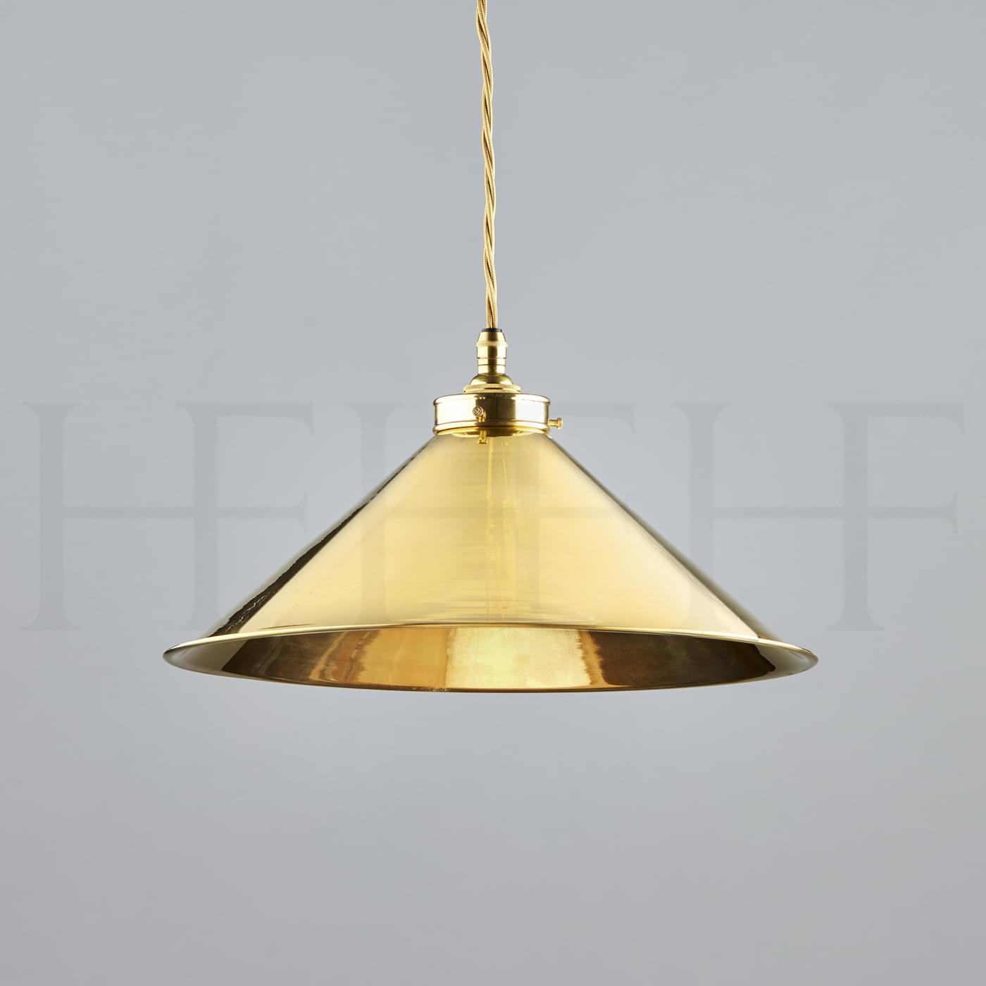 Pl81 Glass Coolie Shade L