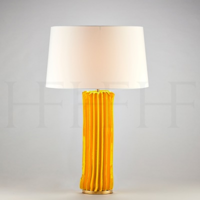 Cactus Table Lamp, Large, Giallo