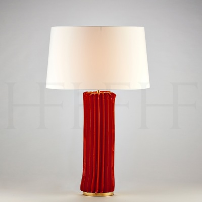 Cactus Table Lamp, Large, Rosso