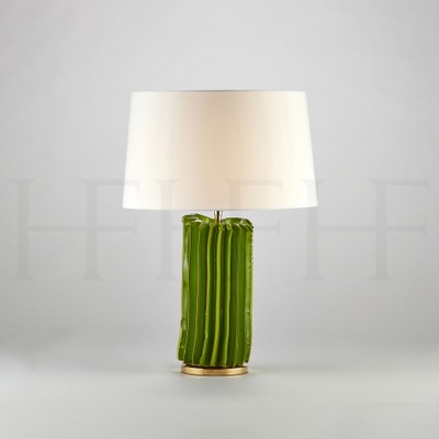 Cactus Table Lamp, Small, Verde