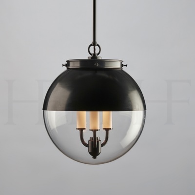 Hector Glass Globe, Medium, With Hood