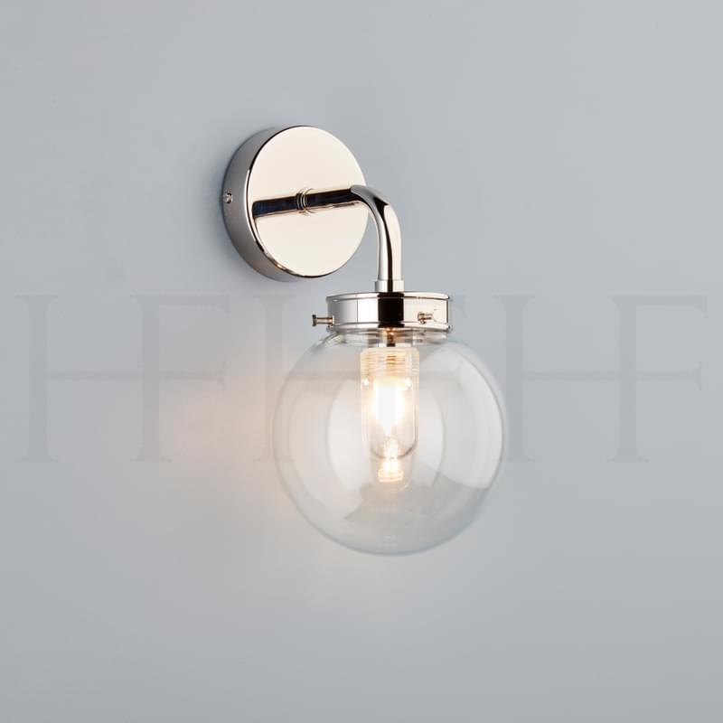 Wl424 Mini Globe Wall Light Clear Hf Gallery Np L