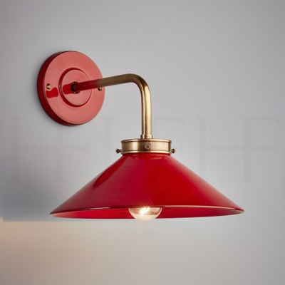 Lucia L Bracket Wall Light Rosso