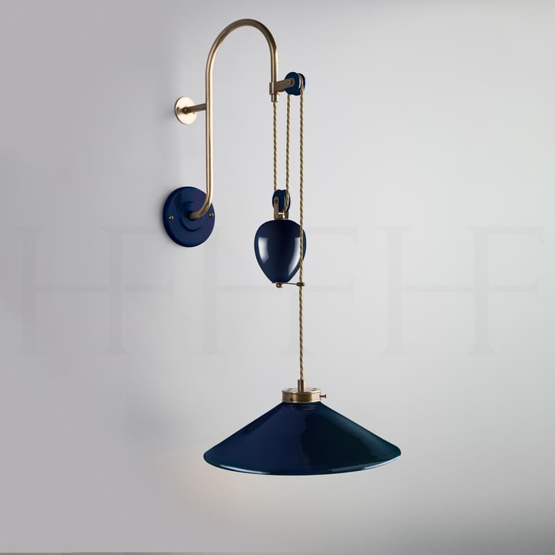 Wl449 Lucia Rise And Fall Wall Light Naval L