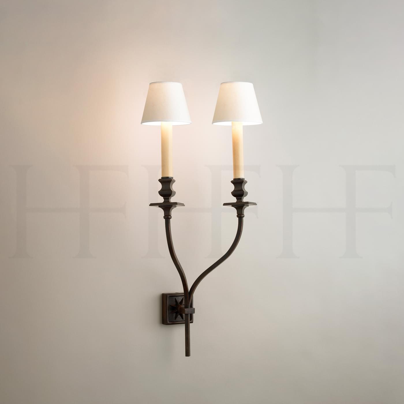 WL59 S Starback Wall Light Double Arm Small L