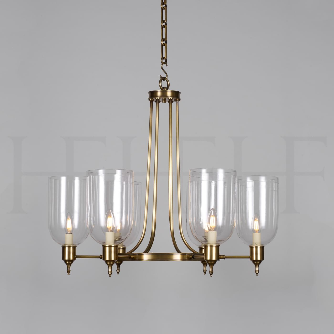 CH75 Storm Shade Chandelier L